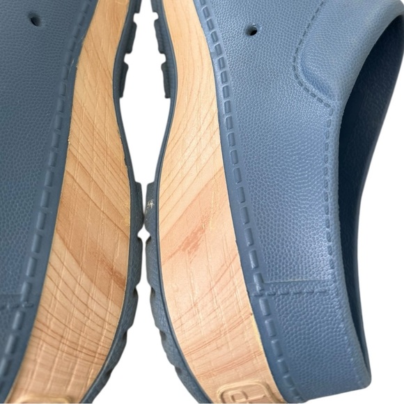 Dansko Clog Kane Mule Molded Lightweight Womens Blue Wood Grain EU 42 Shoe - Picture 15 of 16